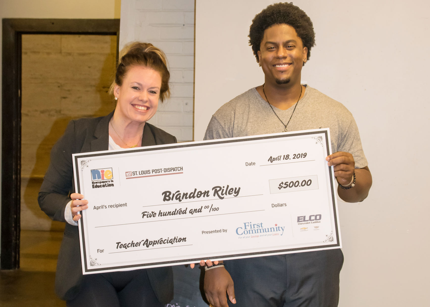 Brandon Riley directs students through life’s stages